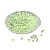 Glow In The Dark 11/0 Glass Seed Beads 2 MM (650+ Pieces) Hole:1 MM Seed Light Green For Jewellery Making DIY Arts Crafts [ac-bds-00138-m2]