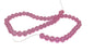 Crackle Glasss Beads 8 MM Hole Size:1 MM Round Light Pink For Jewellery Making (1 String, 100 Beads) [ac-bds-00032-m4]