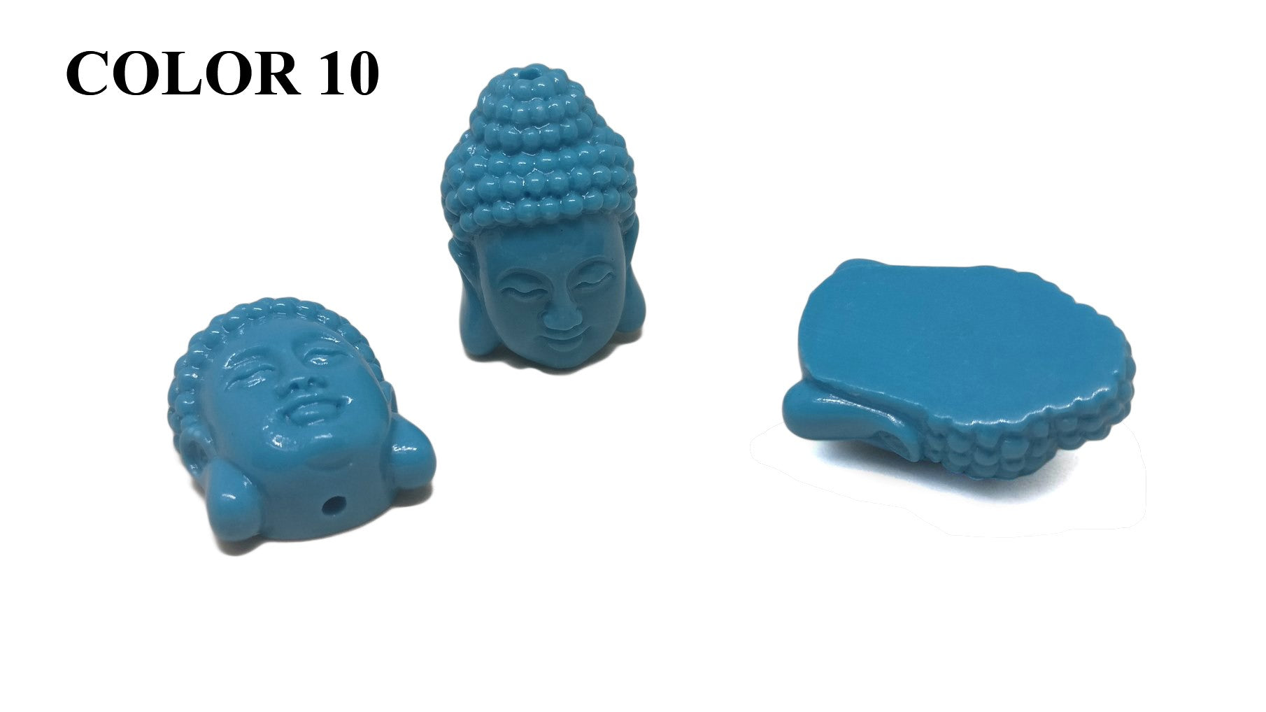 Carved Synthetic Stone Buddha Beads Beads 24x16x10 MM