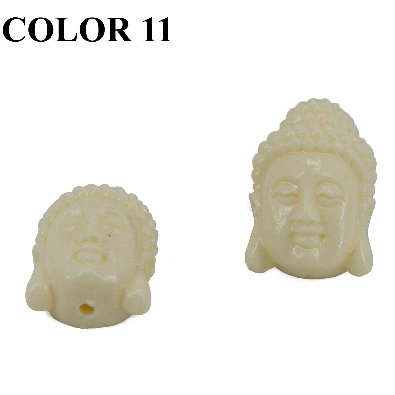 Carved Synthetic Stone Buddha Beads Beads 24x16x10 MM