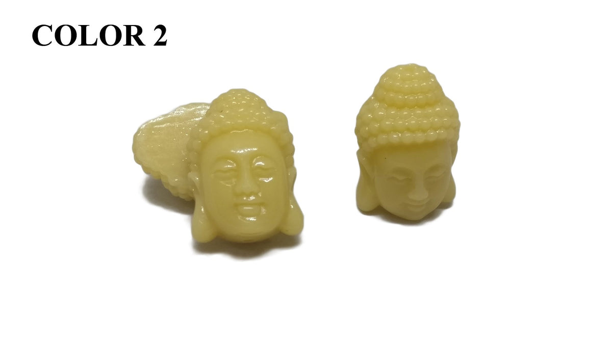 Carved Synthetic Stone Buddha Beads Beads 24x16x10 MM