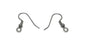 Tarnish Resistant 304-Stainless Steel Earring Hooks 21x20x3 mm Silver Color (10 Grams, 40+ Pieces) For Jewellery Making  [ac-jwlsupp-00034-m1]