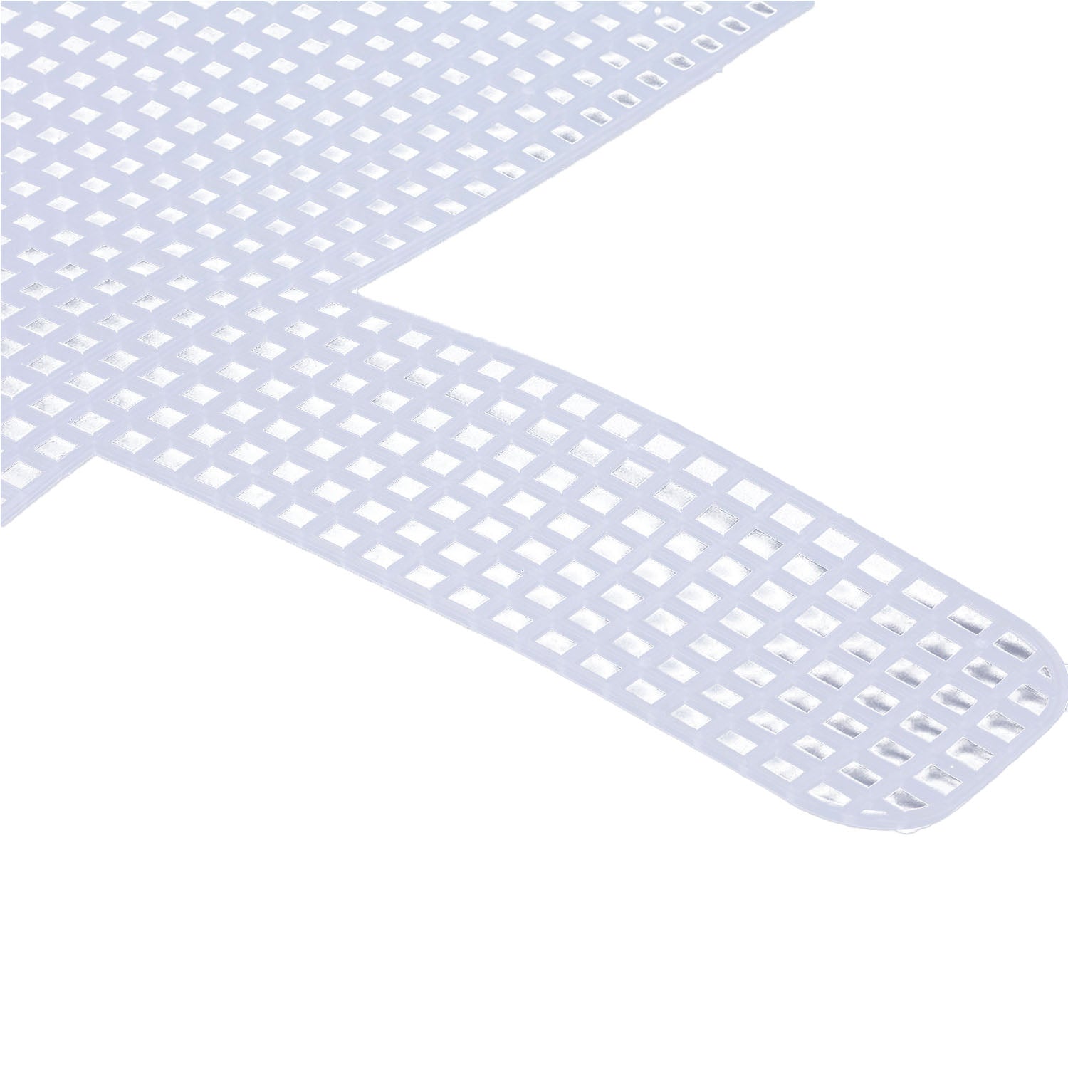 Embroidery Canvas Mesh Plastic Sheets 14x15 Inch (1 Piece) Hole 4x4mm Rectangle White For Cross Stitching DIY Knitting Crochet Crafts [ac-sewsupp-00006-m1]