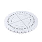 Foam Embroidery Sewing Disc 10 CM (1 Piece) Macrame Braiding Beading Craft Tool Round [jefs-dispcrdtool-00004-m2]