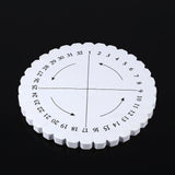 Foam Embroidery Sewing Disc 10 CM (1 Piece) Macrame Braiding Beading Craft Tool Round [jefs-dispcrdtool-00004-m2]