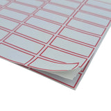 Paper Price Stickers (1 Pack, 1440 Labels) 40x16 MM White Blank Self Adhesive Markers [jefs-dispcrdtool-00039-m6]