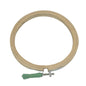 Wooden Hoop Ring Frame With Iron Tightener For Fabric Cross Stitching Embroidery Art Sewing Painting Tool [jefs-dispcrdtool-00222]