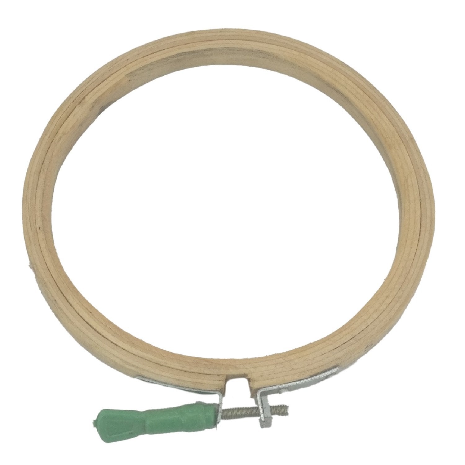 Wooden Hoop Ring Frame With Iron Tightener For Fabric Cross Stitching Embroidery Art Sewing Painting Tool [jefs-dispcrdtool-00222]