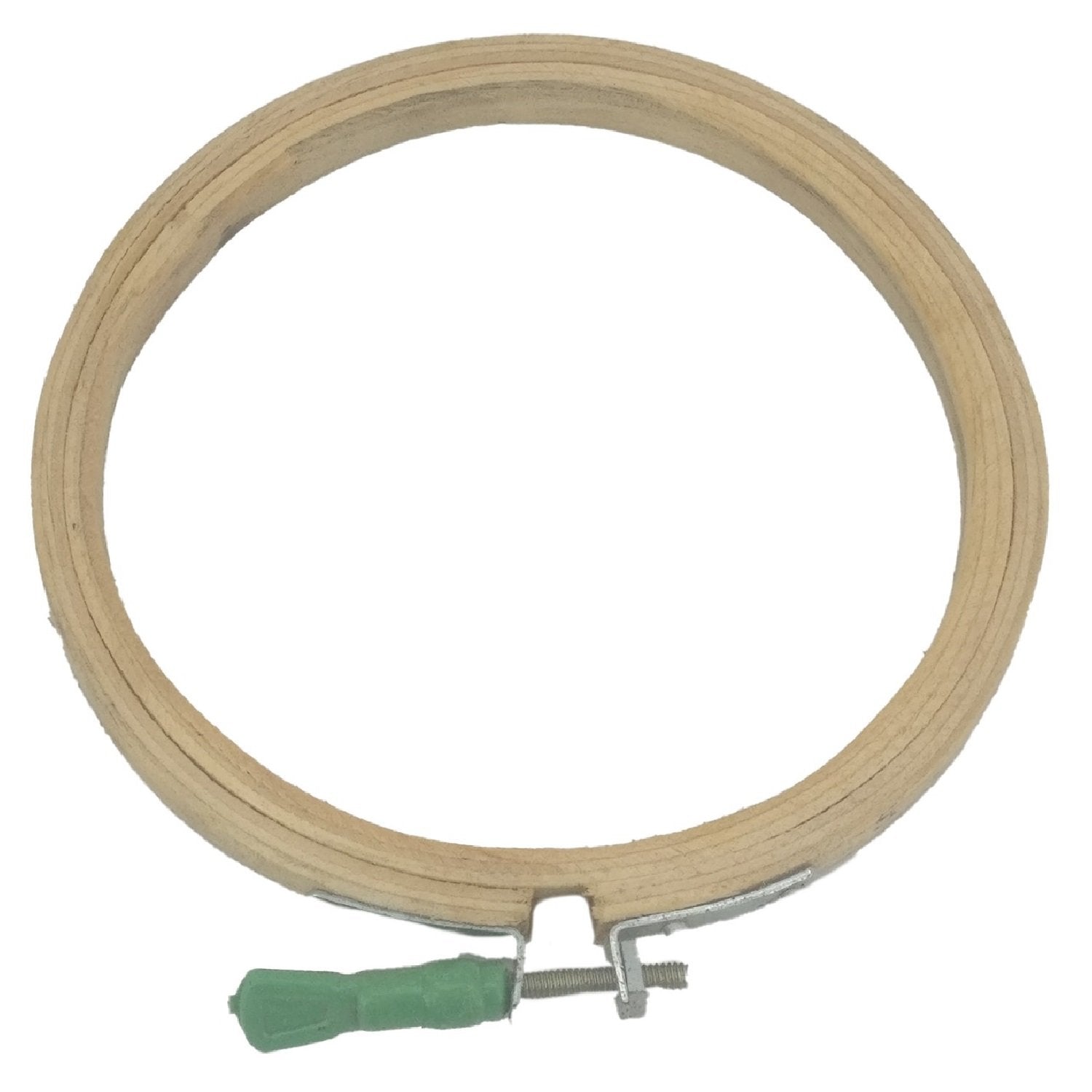 Wooden Hoop Ring Frame With Iron Tightener For Fabric Cross Stitching Embroidery Art Sewing Painting Tool [jefs-dispcrdtool-00222]