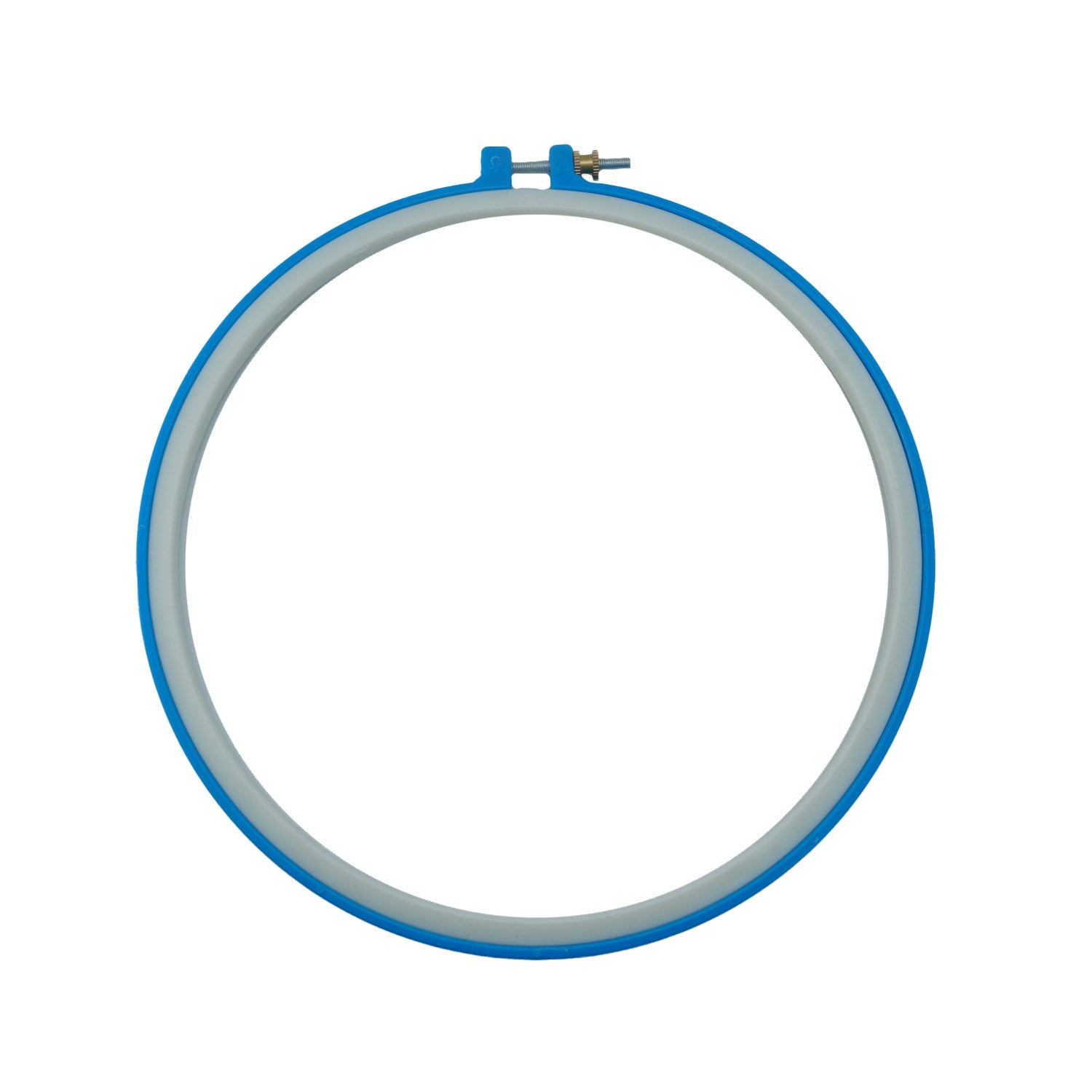 Acrylic Plastic Embroidery Hoop Ring Frame (6 PC Set) Sizes 5, 6, 7.5, 9, 10 Inch For Cross Stitching Art Sewing Painting Tool [jefs-dispcrdtool-00224-combo1]