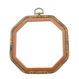 Acrylic Plastic Embroidery Hoop Ring Frame (1 Piece) 5 Inch Polygon For Fabric Cross Stitching Art Sewing Painting Tool [jefs-dispcrdtool-00224-m2]