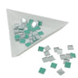 Small Glass Mirrors Square 7mm (200 Pieces) For Sewing Embroidery Crafts Jewellery Multipurpose Transparent Color (25 Gm Weight) [jefs-embelshcabo-00124-m5]