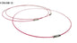 Choker Necklace Jewellery Making Steel Cords 1mm 17inch Circle [jefs-stringlace-00479]