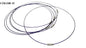 Choker Necklace Jewellery Making Steel Cords 1mm 17inch Circle [jefs-stringlace-00479]