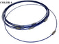 Choker Necklace Jewellery Making Steel Cords 1mm 17inch Circle [jefs-stringlace-00479]